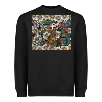 Black Easter Heavyweight Sweatshirt - CowhideDigitalArt