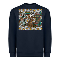 Navy Easter Heavyweight Sweatshirt - CowhideDigitalArt