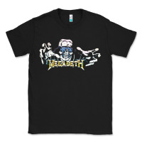 Black Megadeath caught Classic Tee - InspiraDesign