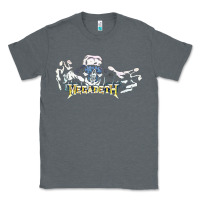 Charcoal Heather Megadeath caught Classic Tee - InspiraDesign