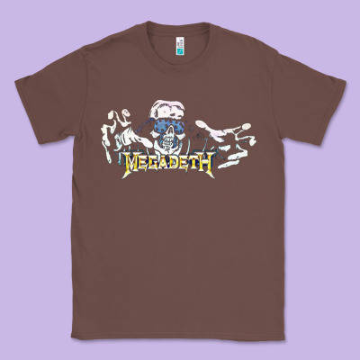 Megadeath Caught Classic Tee Designed By Inspiradesign