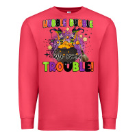 Cardinal kids halloween hubble bubble here comes trouble Premium Sweatshirt - BarkalooDesign