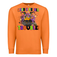 Carrot kids halloween hubble bubble here comes trouble Premium Sweatshirt - BarkalooDesign