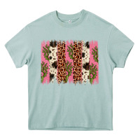 Arona cactus leopard cowhide brush stroke Heavy Core Tee - Artiststas