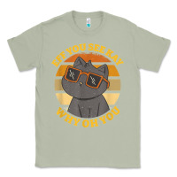 Matcha funny retro sunset eff you see kay why oh you cat lovers t shirt Classic Tee - ArtChic