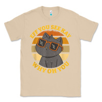Mushroom funny retro sunset eff you see kay why oh you cat lovers t shirt Classic Tee - ArtChic