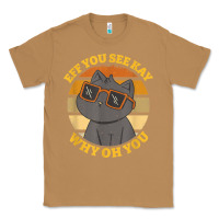 Toasted Coconut funny retro sunset eff you see kay why oh you cat lovers t shirt Classic Tee - ArtChic