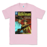Bubblegum Pink The Rifleman Retro Western Classic Tee - ArtChic