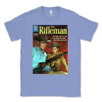 Colony Blue The Rifleman Retro Western Classic Tee - ArtChic