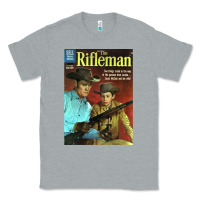 Heather Grey The Rifleman Retro Western Classic Tee - ArtChic