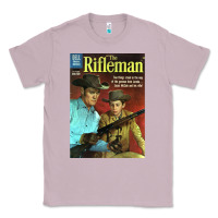 Lilac The Rifleman Retro Western Classic Tee - ArtChic