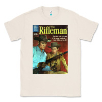 Natural The Rifleman Retro Western Classic Tee - ArtChic