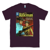 Plum The Rifleman Retro Western Classic Tee - ArtChic