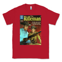 Red The Rifleman Retro Western Classic Tee - ArtChic