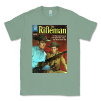 Sage The Rifleman Retro Western Classic Tee - ArtChic