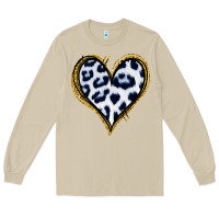 Mushroom Dalmatians Heart Gold Glitter Long Sleeve Tee - Jasminsmagicworld