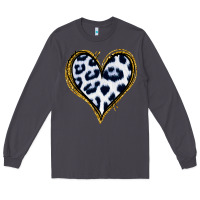 Smoke Dalmatians Heart Gold Glitter Long Sleeve Tee - Jasminsmagicworld
