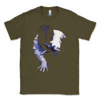 Army Green sadako 1 Classic Tee - ArtChic