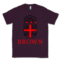 Plum brown university Classic Tee - ArtChic