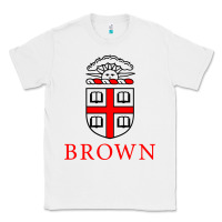 White brown university Classic Tee - ArtChic