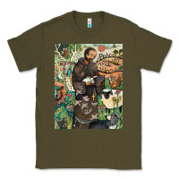 Army Green saint francis Classic Tee - ArtChic