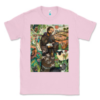 Bubblegum Pink saint francis Classic Tee - ArtChic