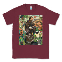 Burgundy saint francis Classic Tee - ArtChic