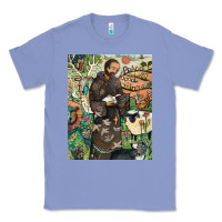Colony Blue saint francis Classic Tee - ArtChic