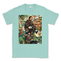Seafoam saint francis Classic Tee - ArtChic
