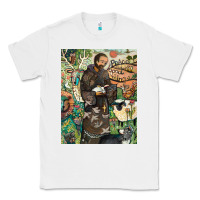 White saint francis Classic Tee - ArtChic