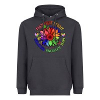 Smoke oncology team sunflower Heavyweight Hoodie - BarkalooDesign