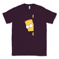 Plum simpsons Classic Tee - ArtChic