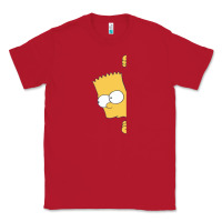 Red simpsons Classic Tee - ArtChic
