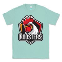 Seafoam rooster art Classic Tee - ArtChic