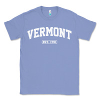 Colony Blue vermont vintage state athletic style pullover hoodie Classic Tee - ArtChic