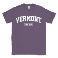 Lavender vermont vintage state athletic style pullover hoodie Classic Tee - ArtChic