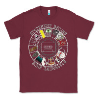 Burgundy THE MAGNUS ARCHIVES Classic Tee - ArtChic