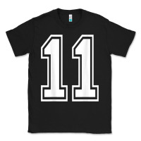 Black number 11 shirt sports player number back of shirt Classic Tee - ArtChic