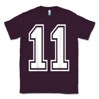 Plum number 11 shirt sports player number back of shirt Classic Tee - ArtChic