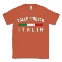 Copper valle d'aosta italia italy region typography design Classic Tee - ArtChic