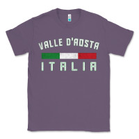 Lavender valle d'aosta italia italy region typography design Classic Tee - ArtChic