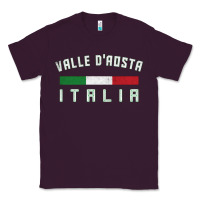Valle D'aosta Italia Italy Region Typography Design Classic Tee | Teevron