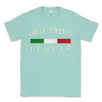 Seafoam valle d'aosta italia italy region typography design Classic Tee - ArtChic
