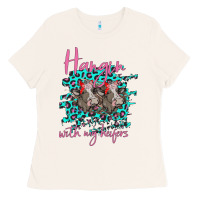 Hangin With My Heifers Ladies Tee | Teevron
