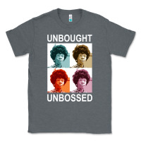 Charcoal Heather unbought unbossed shirley chisholm retro vintage gift long sleeve t sh Classic Tee - ArtChic