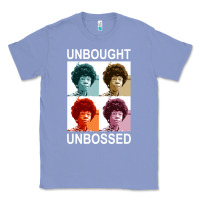 Colony Blue unbought unbossed shirley chisholm retro vintage gift long sleeve t sh Classic Tee - ArtChic