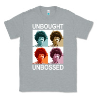 Heather Grey unbought unbossed shirley chisholm retro vintage gift long sleeve t sh Classic Tee - ArtChic
