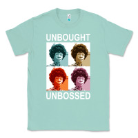 Seafoam unbought unbossed shirley chisholm retro vintage gift long sleeve t sh Classic Tee - ArtChic