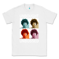 White unbought unbossed shirley chisholm retro vintage gift long sleeve t sh Classic Tee - ArtChic