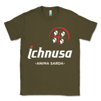 Army Green ichnusa Classic Tee - ArtChic